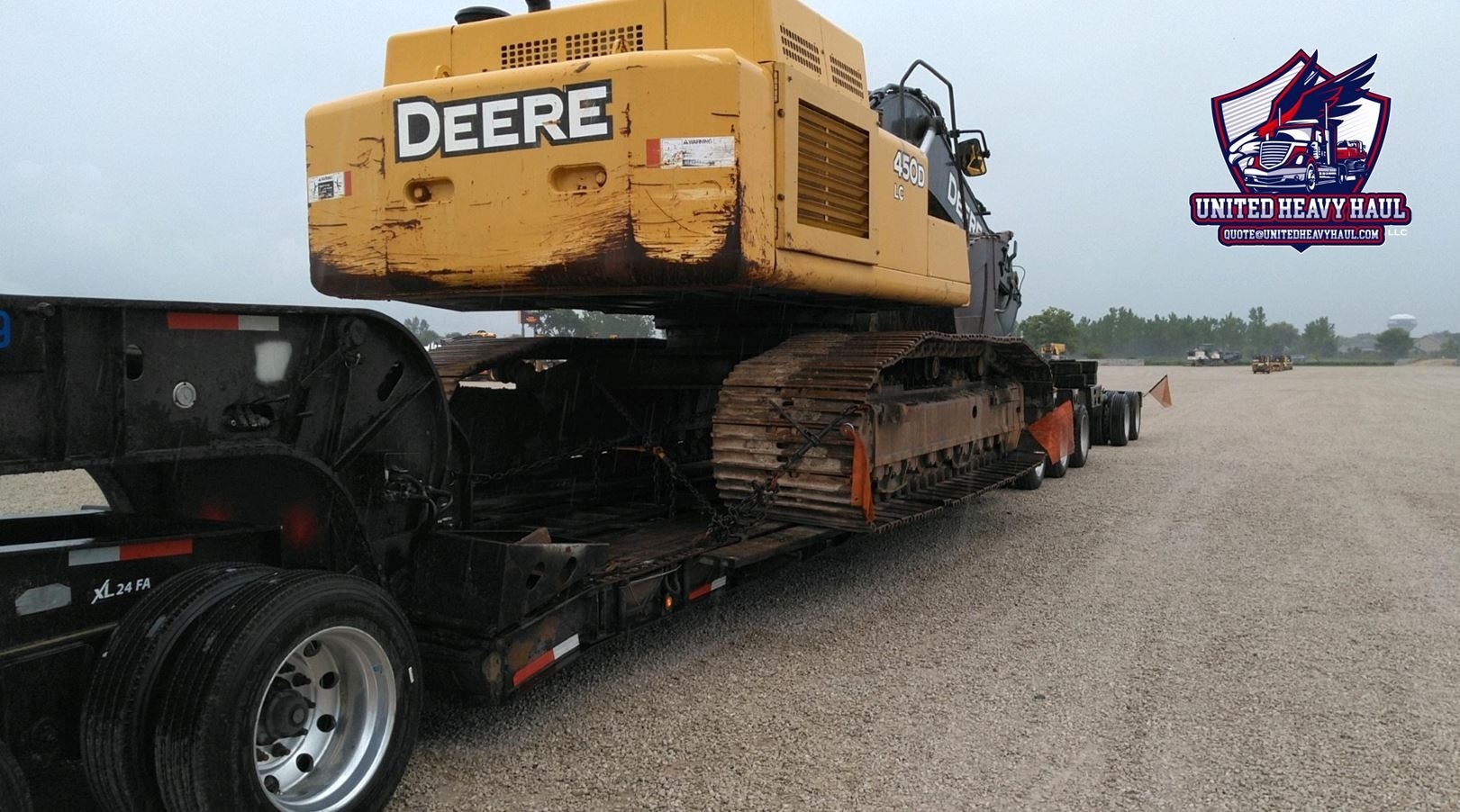 John Deer 450DLC Oversized Transportation 